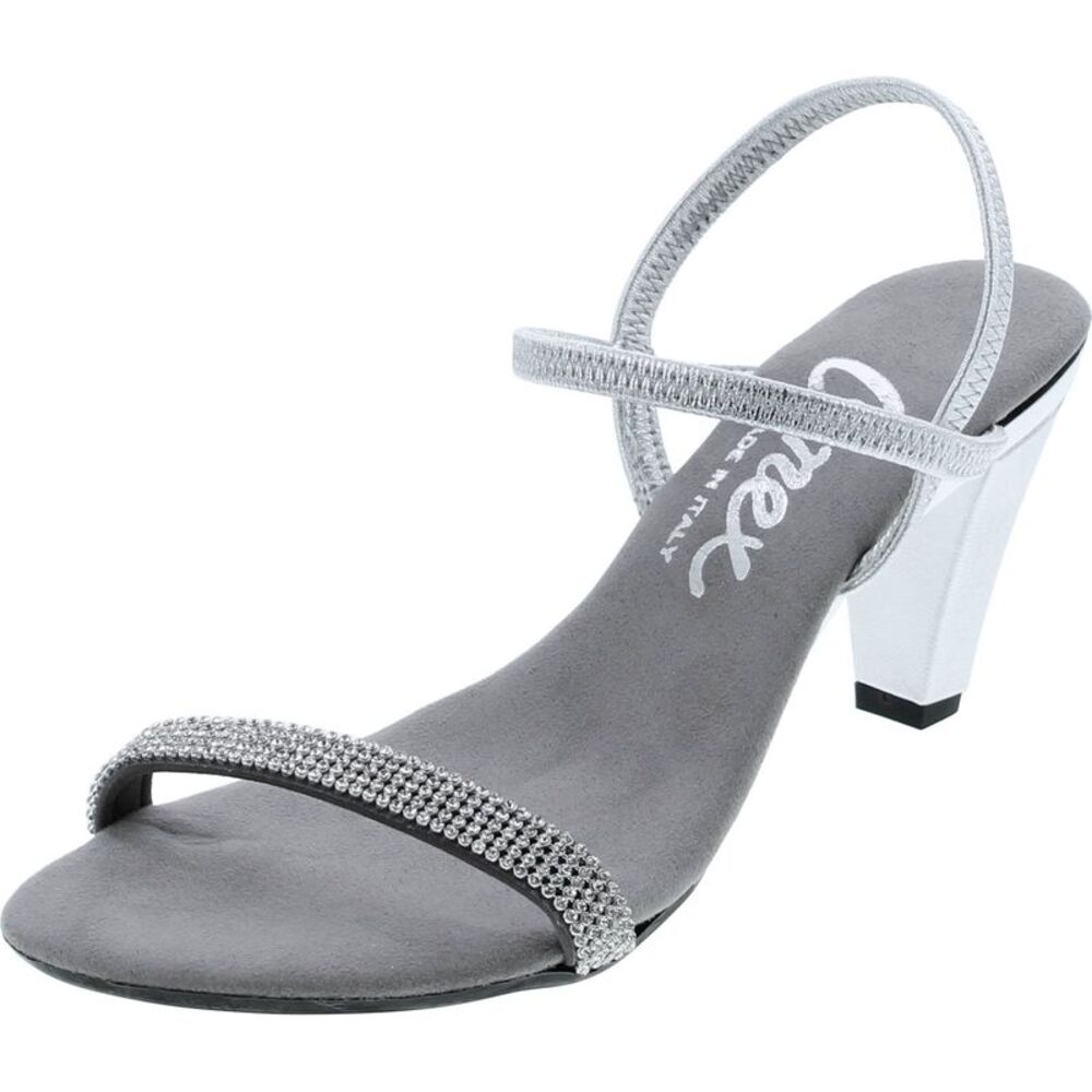 Onex Iced Silver Womens sandals 5 NEW